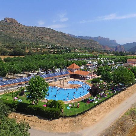 La Noguera Camping Sant Llorenç de Montgai Eksteriør bilde
