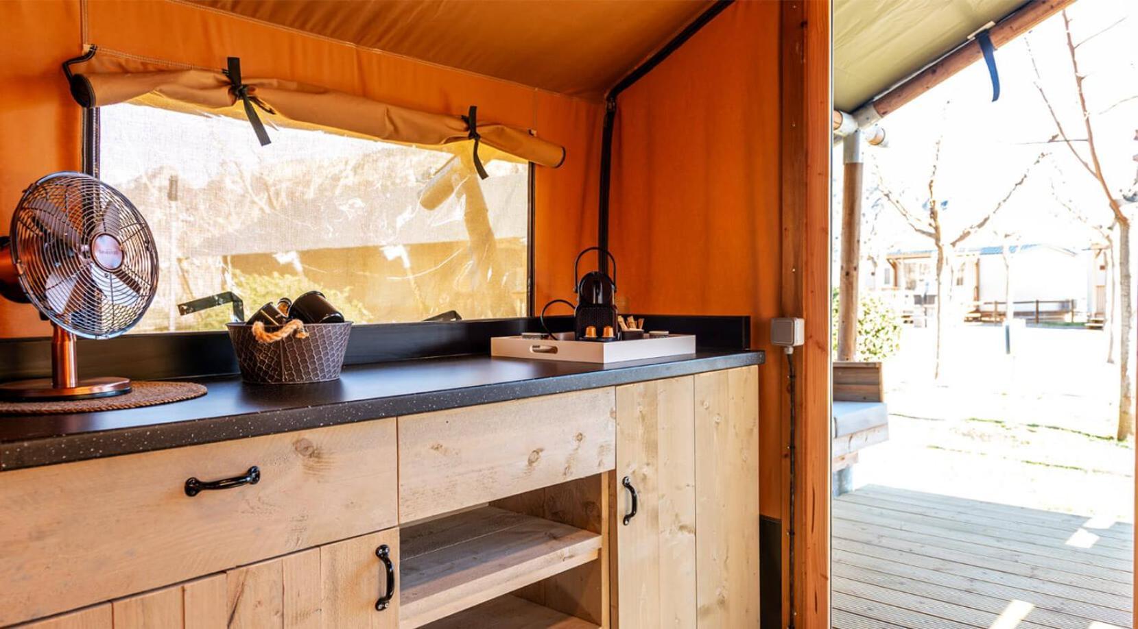 La Noguera Camping Sant Llorenç de Montgai Eksteriør bilde