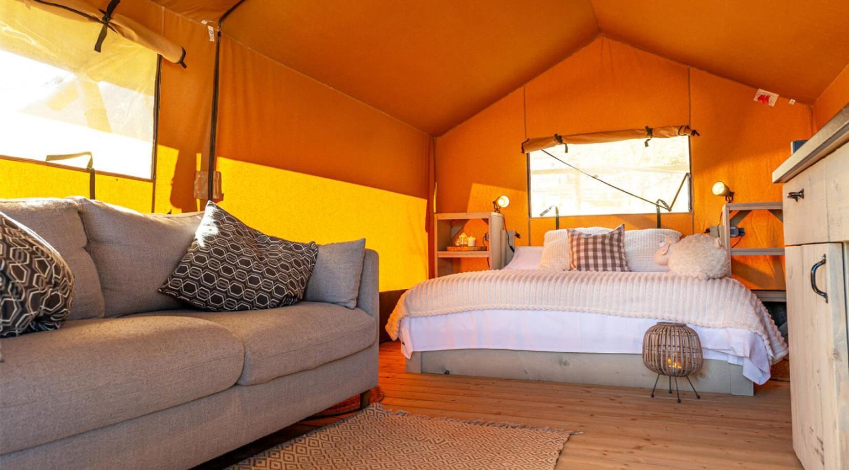 La Noguera Camping Sant Llorenç de Montgai Eksteriør bilde