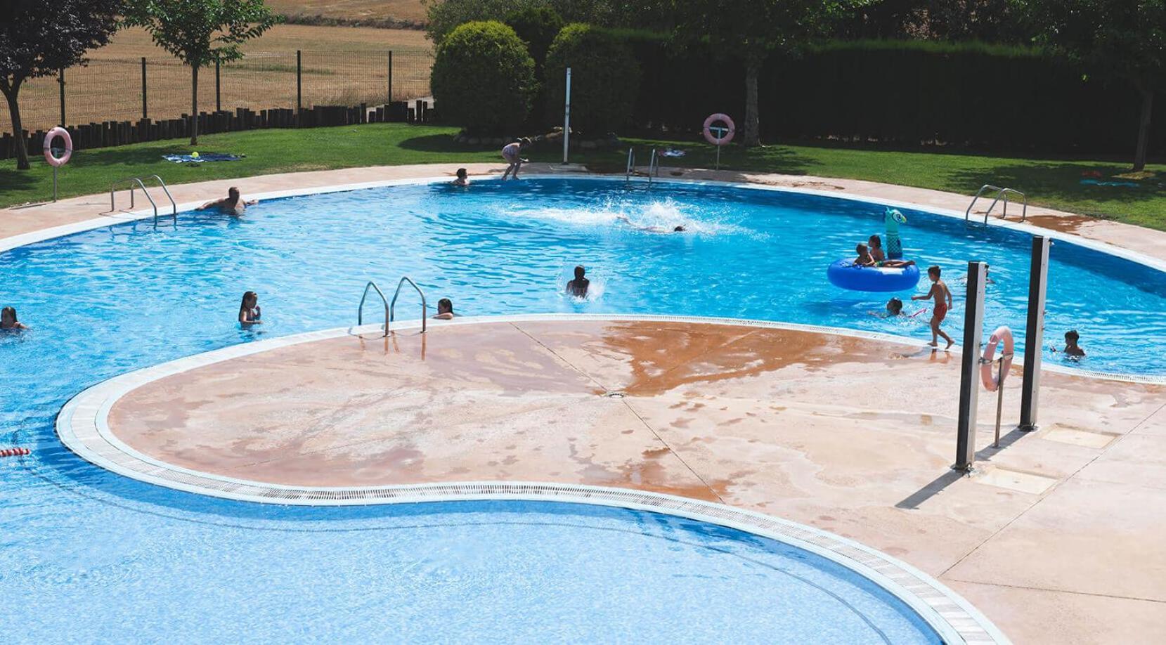 La Noguera Camping Sant Llorenç de Montgai Eksteriør bilde