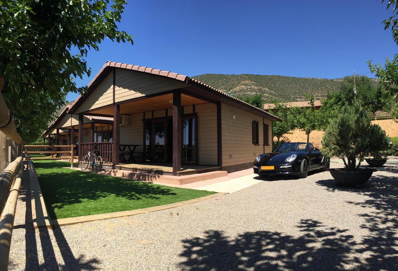 La Noguera Camping Sant Llorenç de Montgai Eksteriør bilde