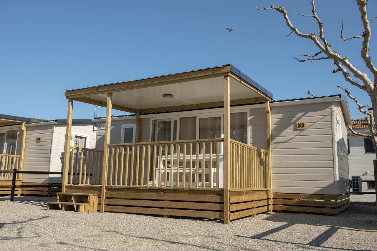 La Noguera Camping Sant Llorenç de Montgai Eksteriør bilde