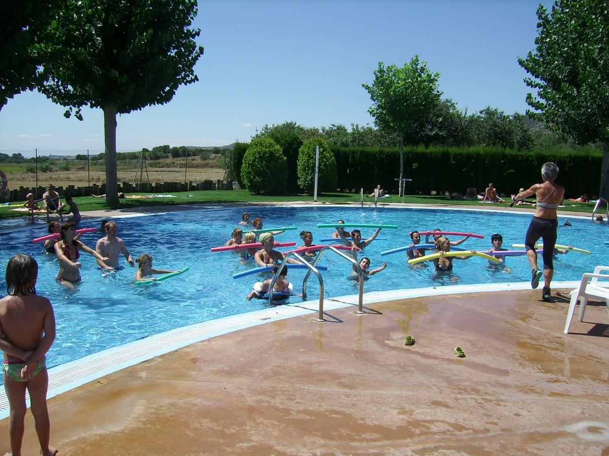 La Noguera Camping Sant Llorenç de Montgai Eksteriør bilde