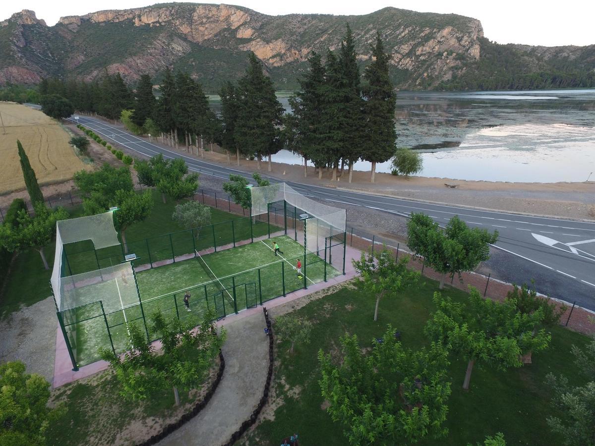 La Noguera Camping Sant Llorenç de Montgai Eksteriør bilde